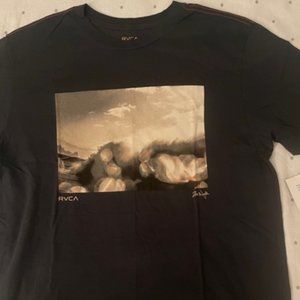 RVCA Zac Noyle Tee Red Stitch Size L